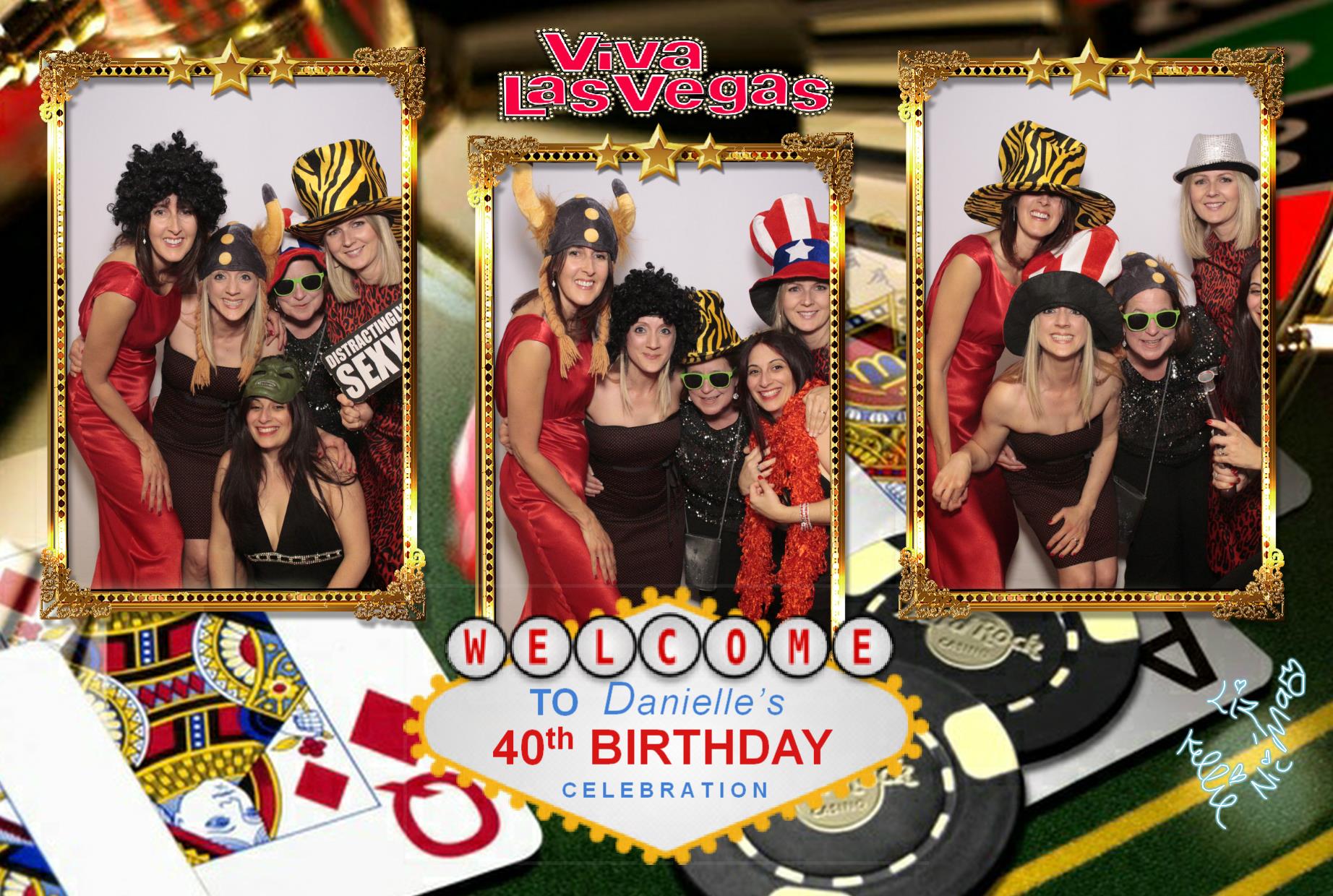 Danielle’s 40th birthday | View more photos from the event at gallery.myphotoboothexperience.co.uk/u/MyPhotoBoothExperienceLtd/Danielle’s-40th-birthday